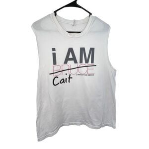 Merge “I Am Bruce/Cait” Graphic Tank Top